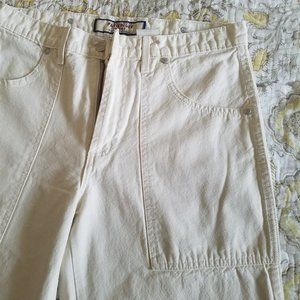 Vintage Paris Blues High rise Wide leg pants